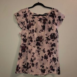 NWT Gap floral blouse size L